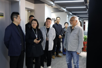 深化校企合作，共育AI设计英才——永乐高131net走访果实智绘文化科技有限公司