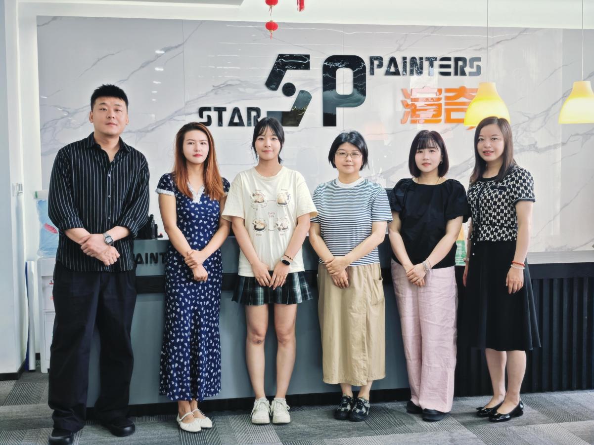访企拓岗促就业 产教融合育新人  ——永乐高131net视觉传达设计专业赴武汉渲奇数字科技有限公司走访调研